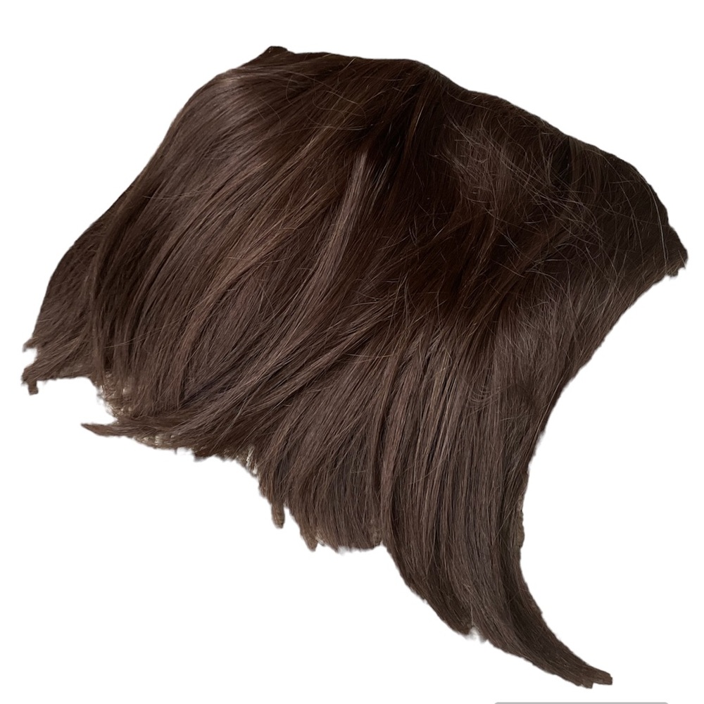 NWOT Hairdo Synthetic Fiber Bob Hair Attachment Dark Cherry Brown Hair